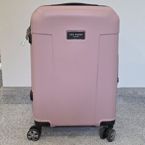 Ted Baker Blush Pink Hard Shell Carry-On Spinner